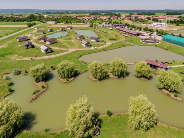 Ranč Ramarin Bungalov Ranč Ramarin pogled iz zraka